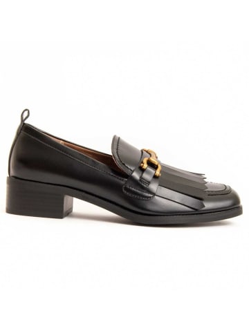 Montevita Mokassins Heel Megane in Schwarz