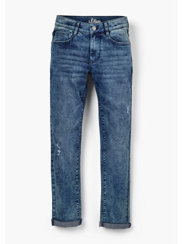 s.Oliver Denim Hose lang in Blau