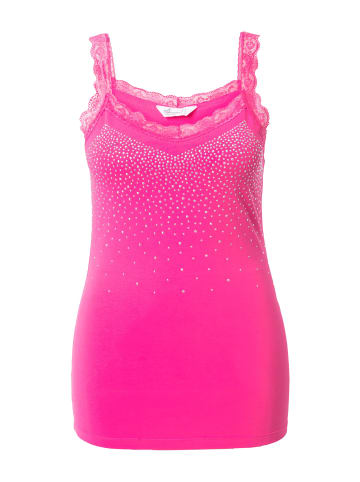 MIAMODA Strick-Top in hibiskuspink