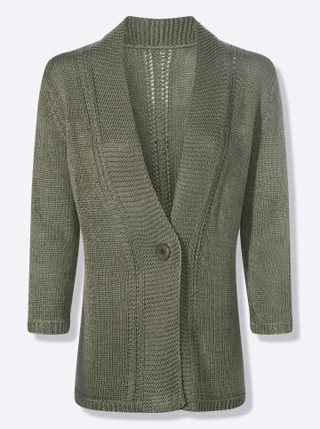 WITT WEIDEN Strickjacke in khaki