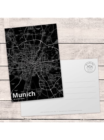 Mr. & Mrs. Panda Ansichtskarte Munich mit Spruch in Keine Angabe