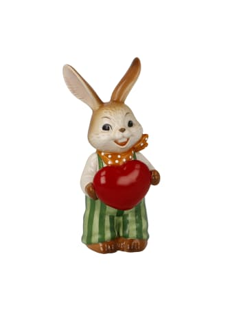 Goebel Figur " Hase - Von Herzen! " in Bunt