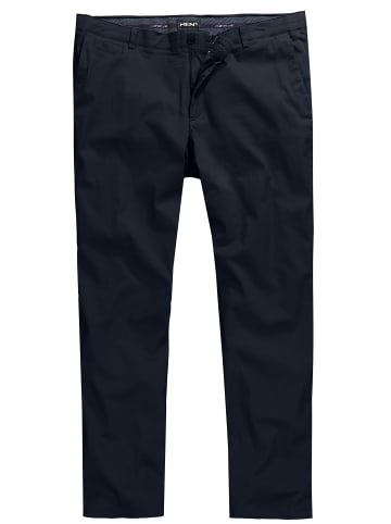 Men Plus Chinohose in dunkel marine