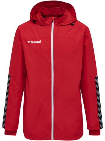 Hummel Reißverschluss Jacke Hmlauthentic Kinder in TRUE RED