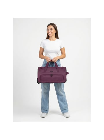Redolz Duffle Essentials 2 Rollen Reisetasche 51 cm burgundy