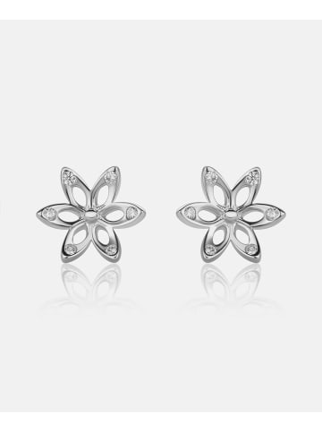 Diamant L'éternel Ohrringe aus 585 Weißgold
