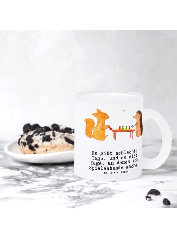 Mr. & Mrs. Panda Tee Tasse Eichhörnchen Gesellschaftsspiele mit ... in Transparent