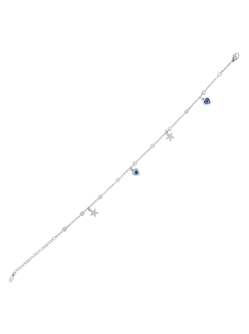 Adeliás Damen Anhänger aus Edelstahl mit Perle in silber