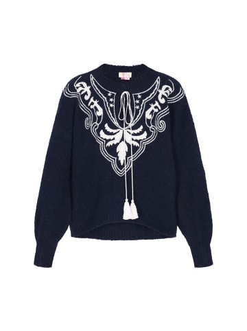 IZIA Women Sweater in navy