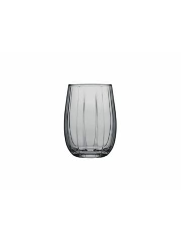 Pasabahce 6er Set Grau Wassergläser 380 ml in Grau