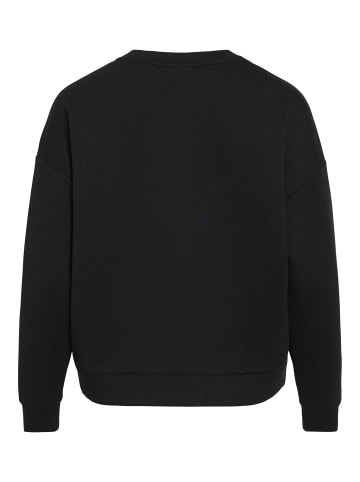 Vila Langärmeliges Sweatshirt in Black Beauty