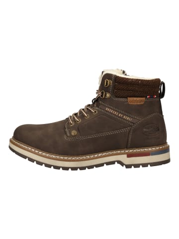 DOCKERS Stiefelette in Dunkelbraun