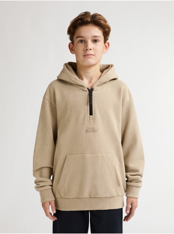 Petrol Industries Strickhoodie Punta in Braun