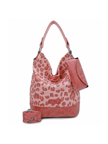 Fritzi aus Preußen Izzy07 Olga Canvas Schultertasche 27 cm in canvas leo brick