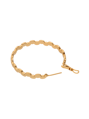 IZIA Women Hoop Earrings in Rose Gold