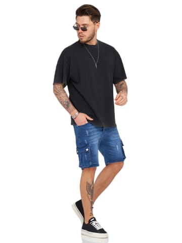 SOUL STAR Jeans-Shorts - MJSMATAY in Blau