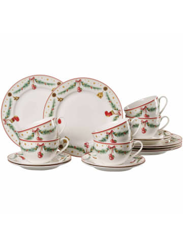 Ritzenhoff & Breker 18er Set Kaffeeservice Holly bunt in bunt