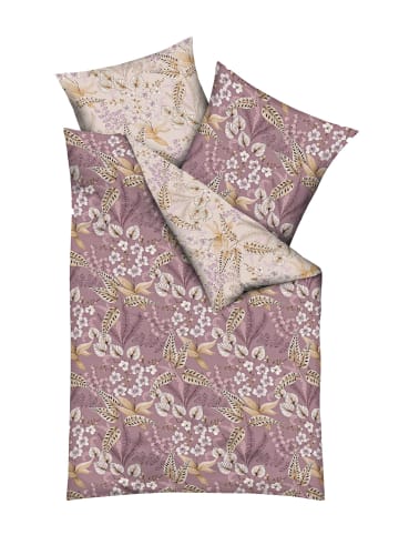 JACK 2 tlg. Feinbiber Bettwäsche 135x200cm Felia in Rosa