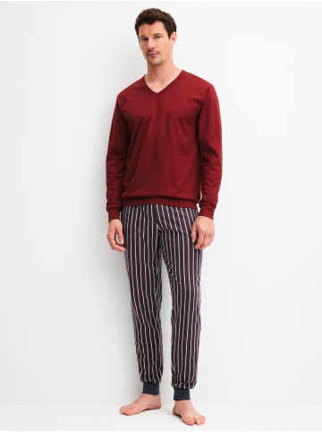 Calida Pyjama in brick red