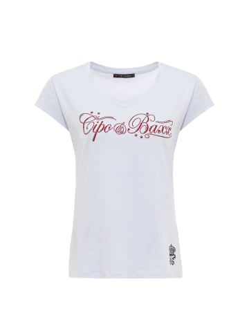 Cipo & Baxx T-Shirt in WHITE