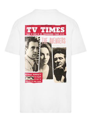 F4NT4STIC Oversize T-Shirt TV Times The Avengers 1961 Cover in weiß