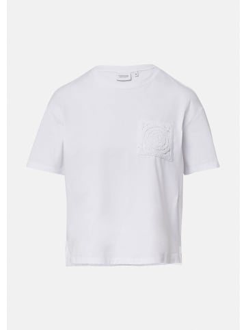 comma T-Shirt in 0100_weiß