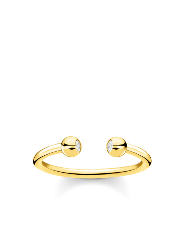 Thomas Sabo Ring in gold, weiß