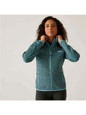 Regatta Newhill Midlayer Strickfleecejacke in Blau