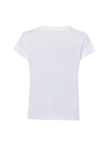 Marie Lund T-Shirt in weiß blau - 0002