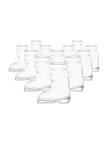 Stölzle 12er Set Stamper Ski Boot 4 cl transparent in transparent