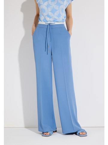 More & More fließend, weite Hose in cashmere blue