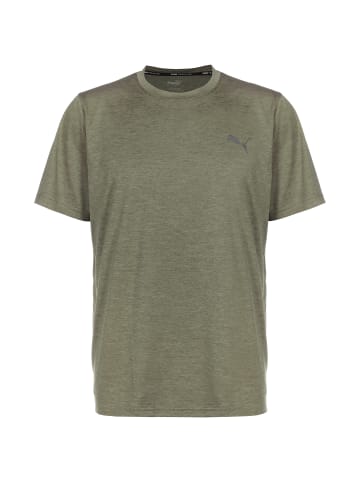 Puma Trainingsshirt Train Favourite Heather in khaki