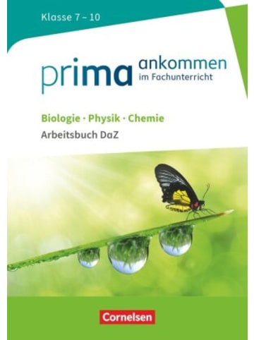 Cornelsen Verlag Buch - Prima ankommen - Im Fachunterricht - Biologie, Physik, Chemie: Klasse 7-