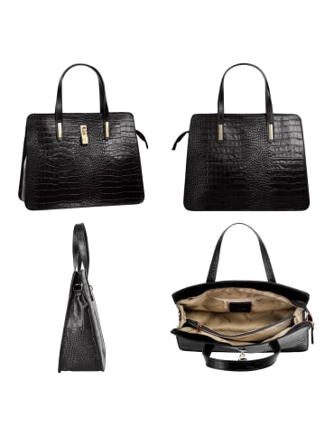 Cluty Handtasche in schwarz