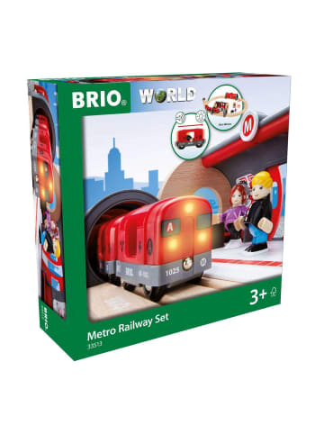 Brio Aktionsspiel BRIO Metro Bahn Set Ab 3 Jahre in bunt