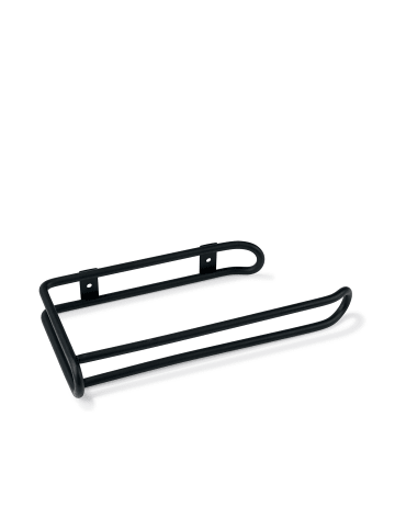 Funktion Küchenrollenhalter f die Wand in Schwarz