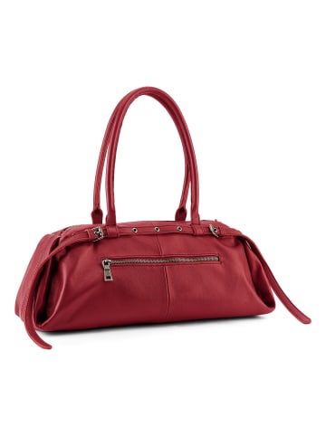 FREDs BRUDER Already Yours Schultertasche Leder 44 cm deep red