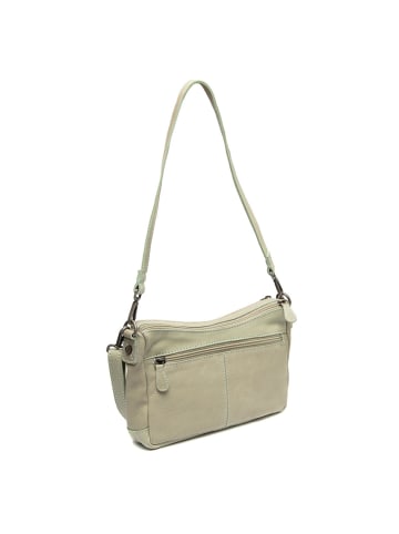 The Chesterfield Brand Irving Umhängetasche Leder 25 cm in ocean blue