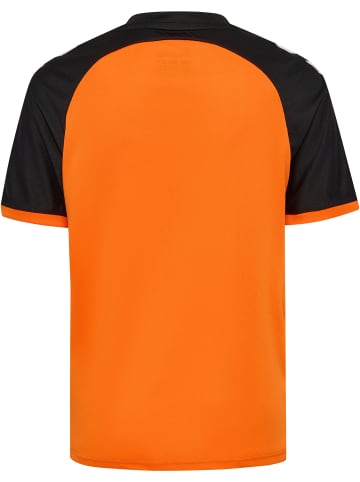 Hummel T-Shirt Raglanärmel Hmlmatch Kinder in ORANGE TIGER/BLACK