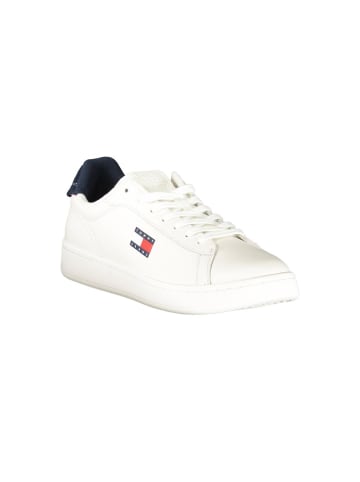 Tommy Hilfiger Weiße Polyurethan-Sneaker