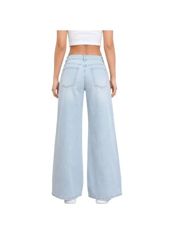 Ital-Design Jeans in Hellblau