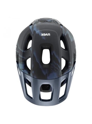 BASIL uvex react MTB-Fahrradhelm -  56-59 cm, Mystic Matt, Double-Inmould, 3D