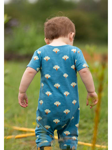 Little Green Radicals Bio-Sommerstrampler in Blau