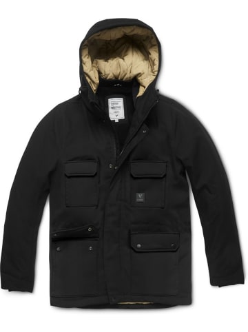 Vintage Industries Funktionsjacke in Schwarz