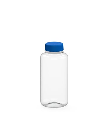 elasto Trinkflasche "Refresh" in transparent/blau - 700 ml