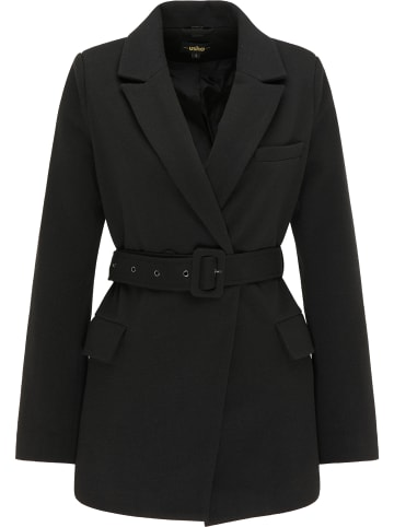 usha BLACK LABEL Kurzmantel in Schwarz