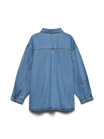 Vero Moda Jeanshemd in Medium Blue Denim