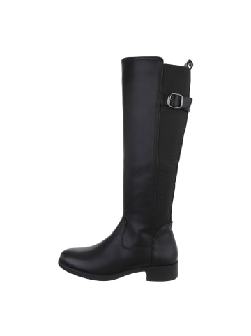 Ital-Design Stiefel in Schwarz