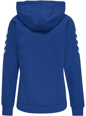 Hummel Hummel Cotton Kapuzenpullover Hmlgo Multisport Damen Atmungsaktiv in TRUE BLUE