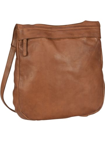 Harold's Umhängetasche Submarine Shopper zip in Cognac